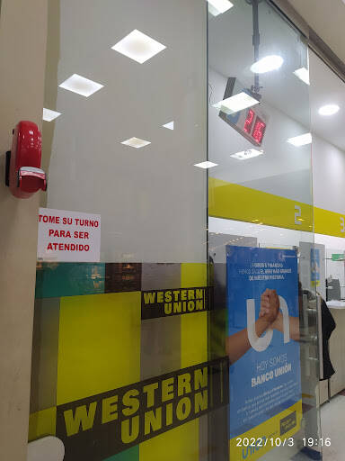 banco Banco Unión, Western Union