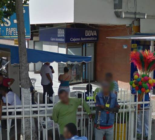 banco Bbva Cajero Centro Comercial Carulla Santa Lucia