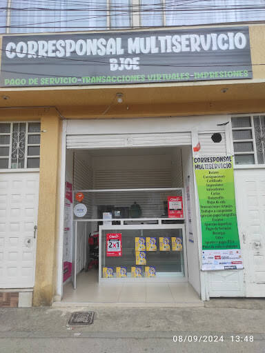 banco Bjoe Corresponsal Multiservicios
