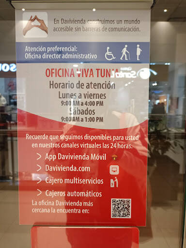 Negocio Davivienda Unicentro Tunja