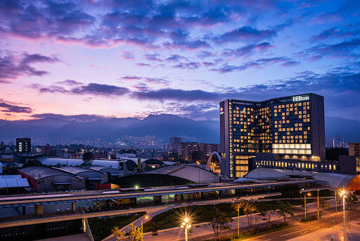 banco Hilton Bogotá Corferias