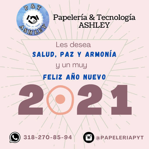 Negocio Papelería & Tecnología Ashley.